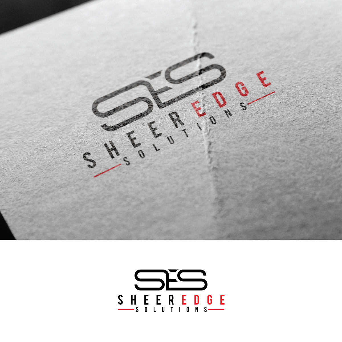 Logo Design by e-graphics for Sheer Egde Solutions  | Design #16069531