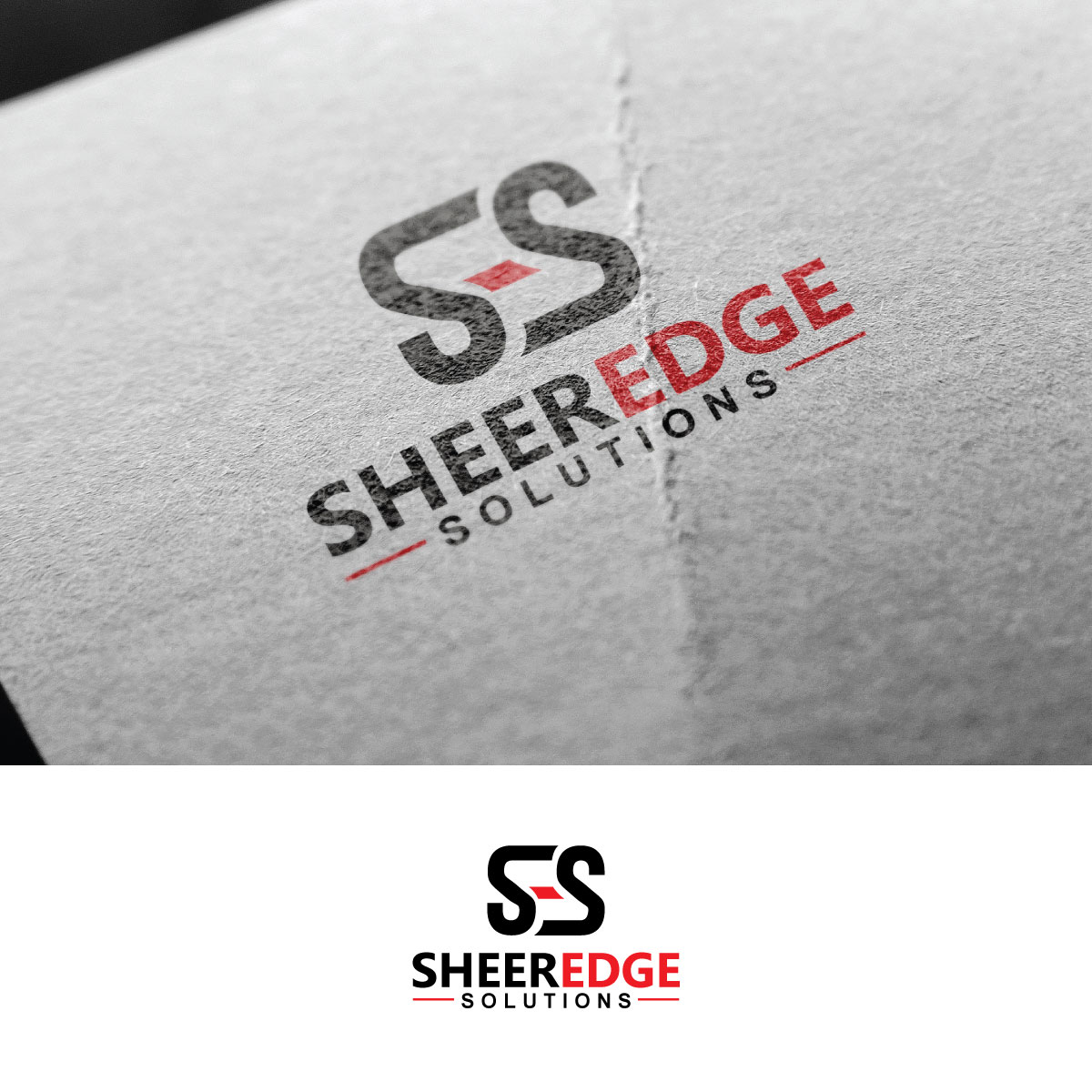 Logo Design by e-graphics for Sheer Egde Solutions  | Design #16069532