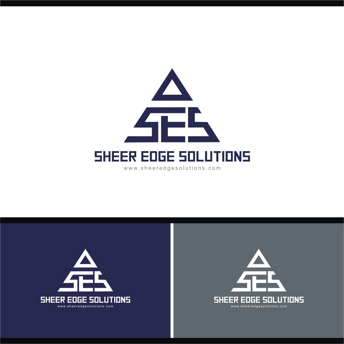 Diseño de Logo por e-graphics para Sheer Egde Solutions  | Diseño #16071734