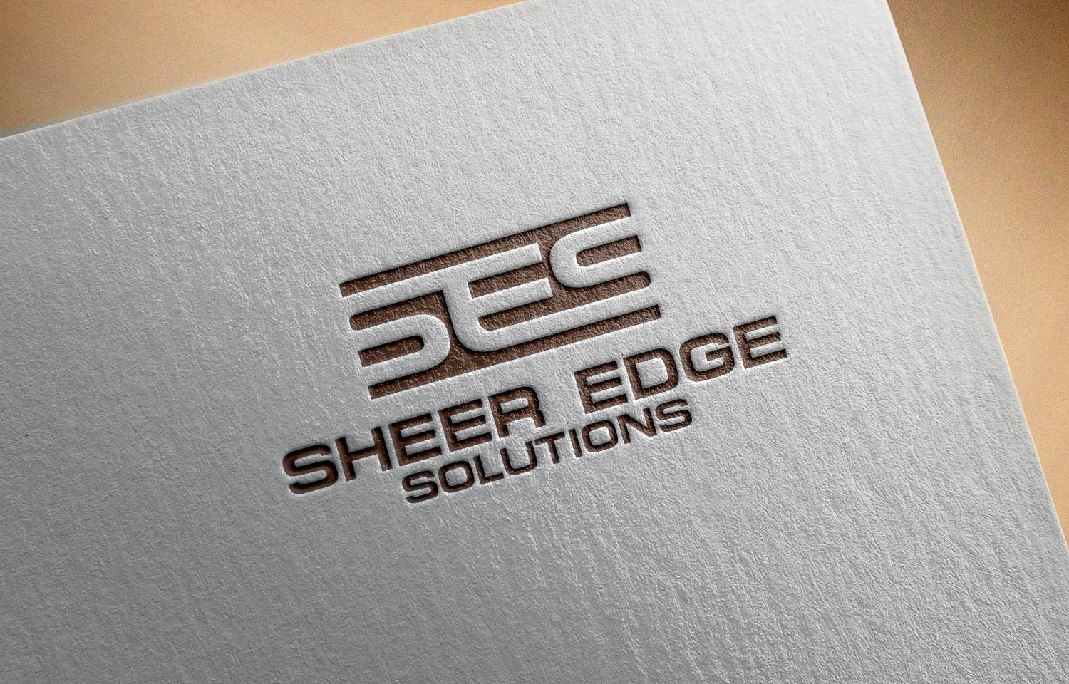 Diseño de Logo por Khalik para Sheer Egde Solutions  | Diseño #16097536