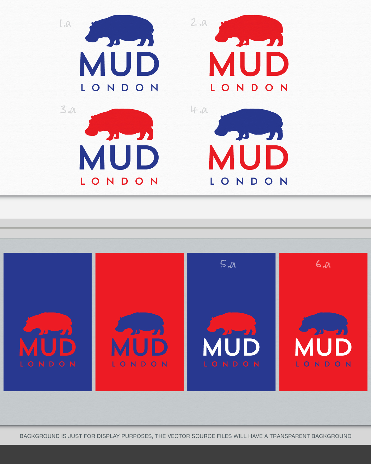 Diseño de Logo por AD-X para MUD LONDON | Diseño #16149736