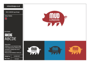 Logo Design by [n]visionDesign for MUD LONDON | Design #16068724