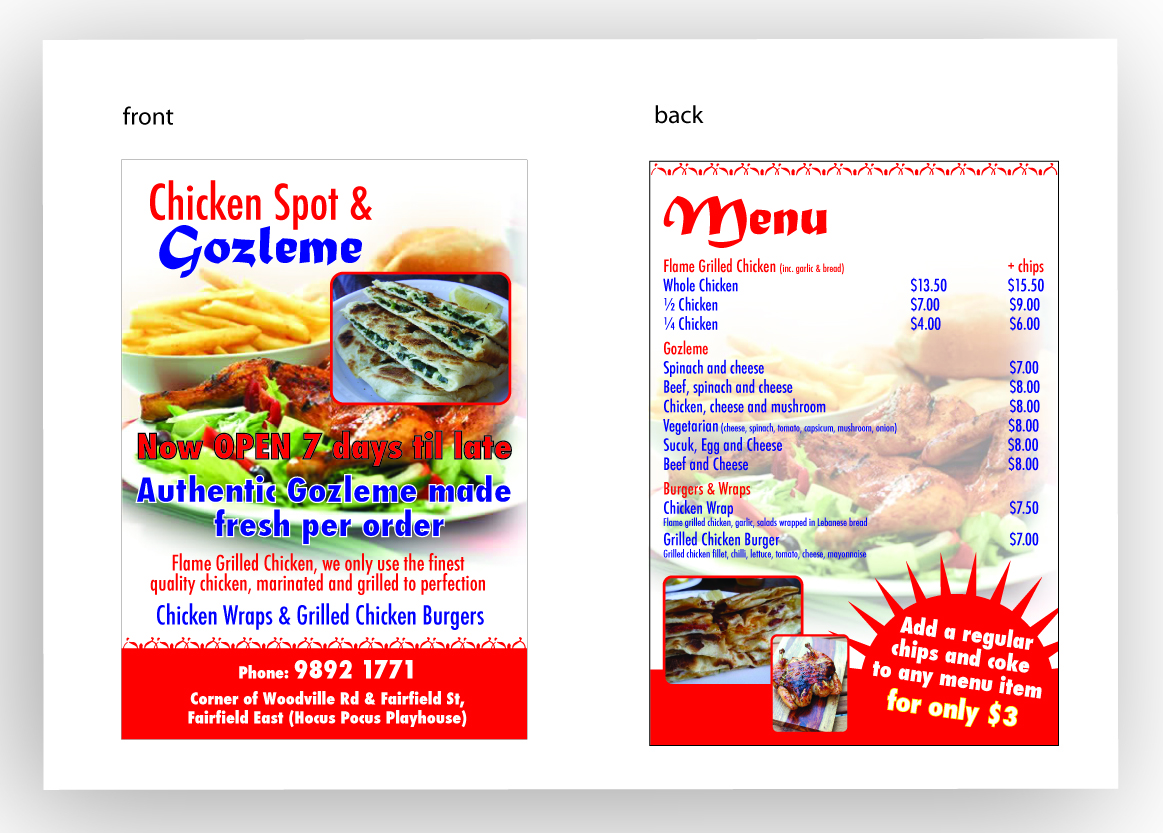 Menü-Design von DAStudioDesigns für HD Health Supplements PTY LTD | Design #605502