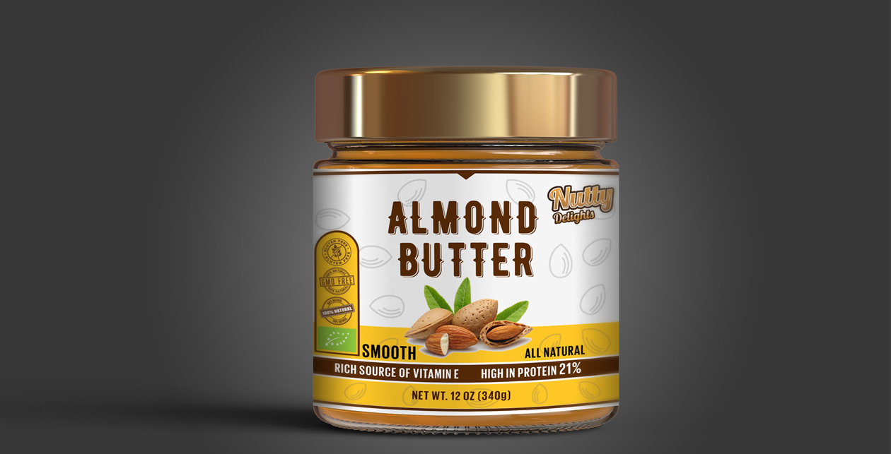Design Emballage par Chaitanya S. pour Nutty Delights | Design : #16177579