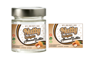 Diseño de Empaque por ERICK ANDRE VOORNEMAN para Nutty Delights | Diseño #16192781