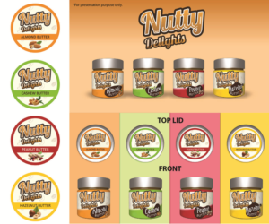 Design Emballage par HG.Designs pour Nutty Delights | Design : #16185353