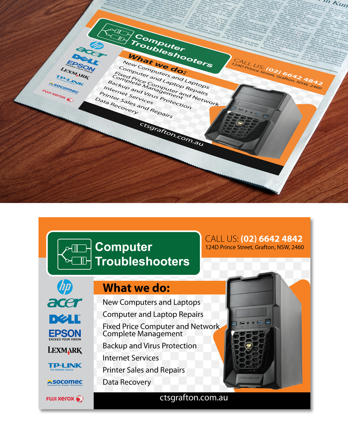 Newspaper Ad Design by Impressive Sol for this project | Design #16074816