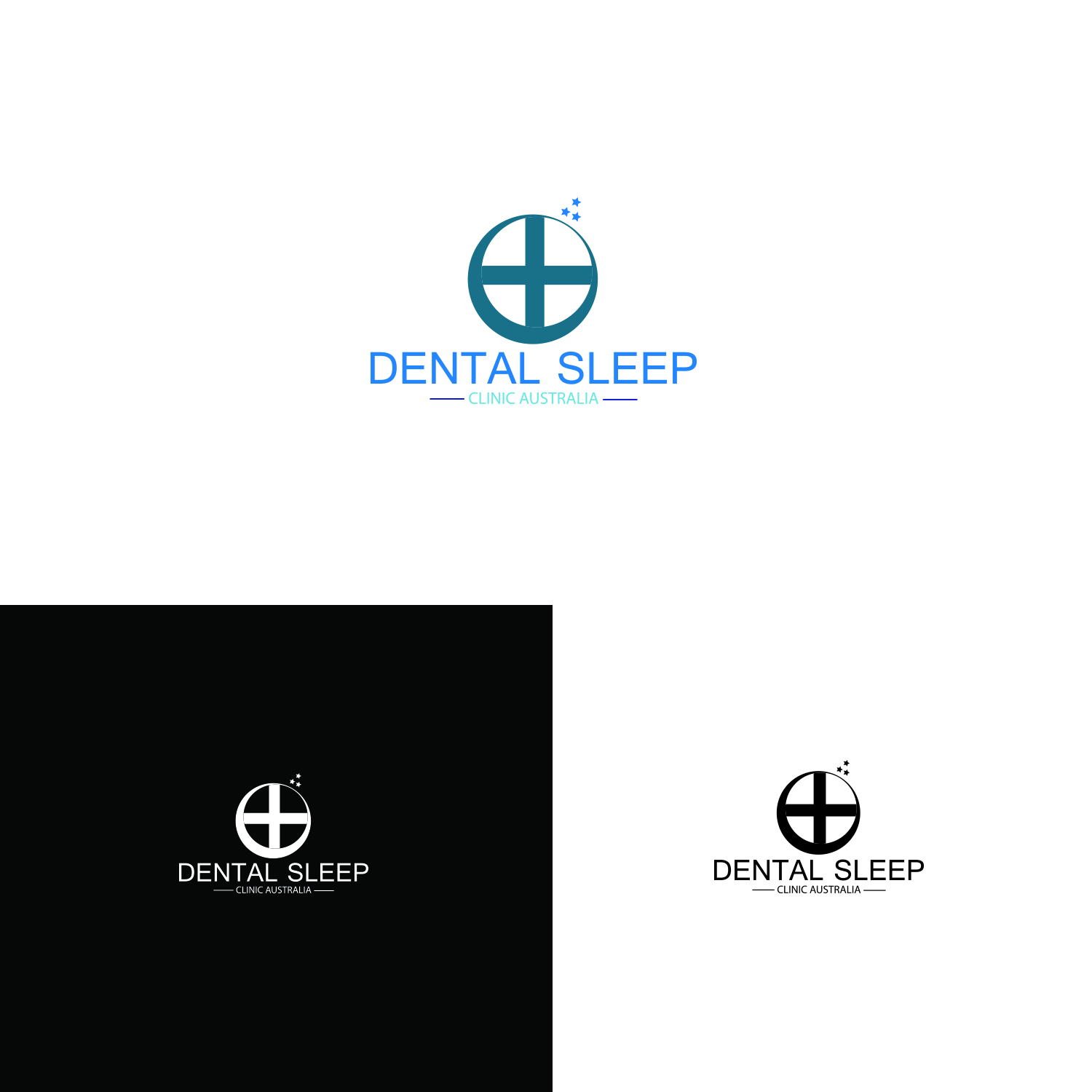 Logo Design by syed shahhusain 2 for Dental Sleep Clinic Australia | Design #16082973