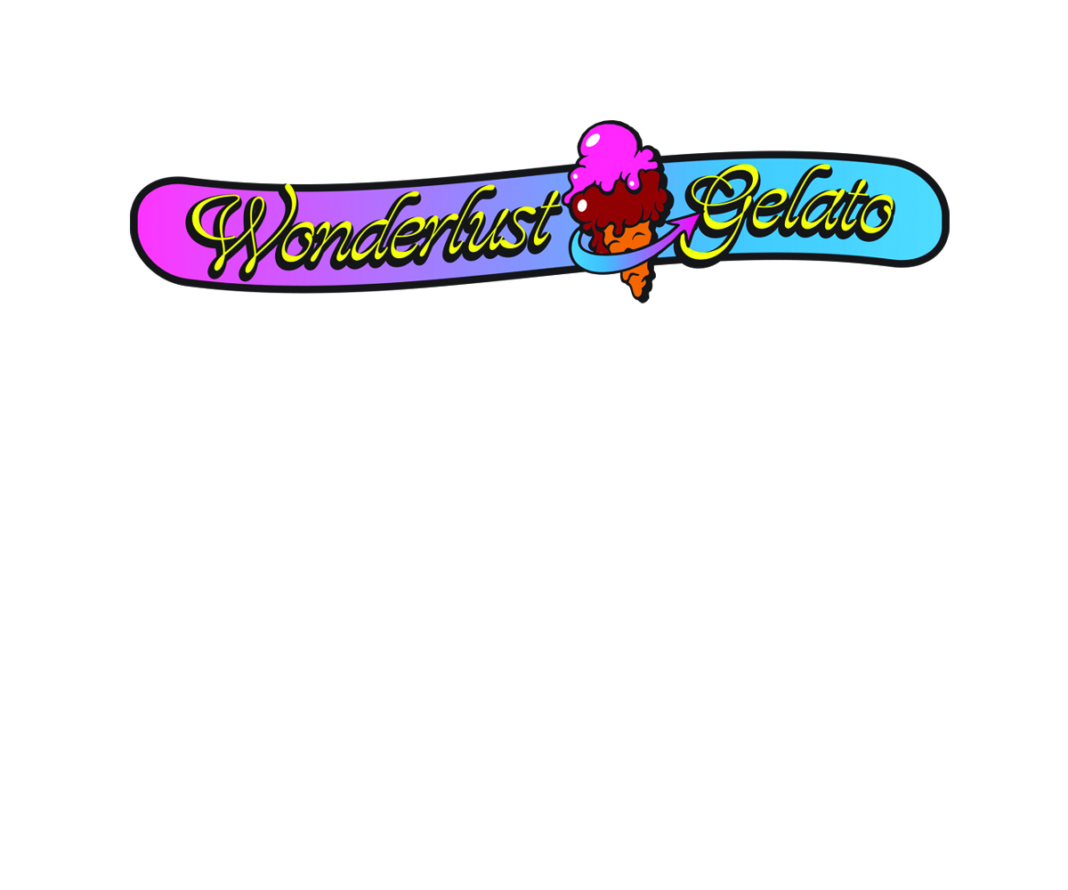 Logo Design by Hot Rod for Wanderlust Gelato | Design #16109495