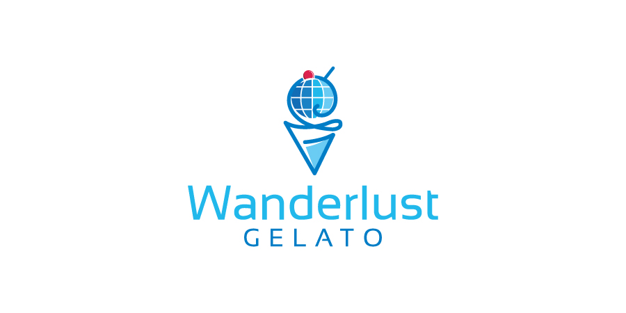 Logo Design by debdesign for Wanderlust Gelato | Design #16073479