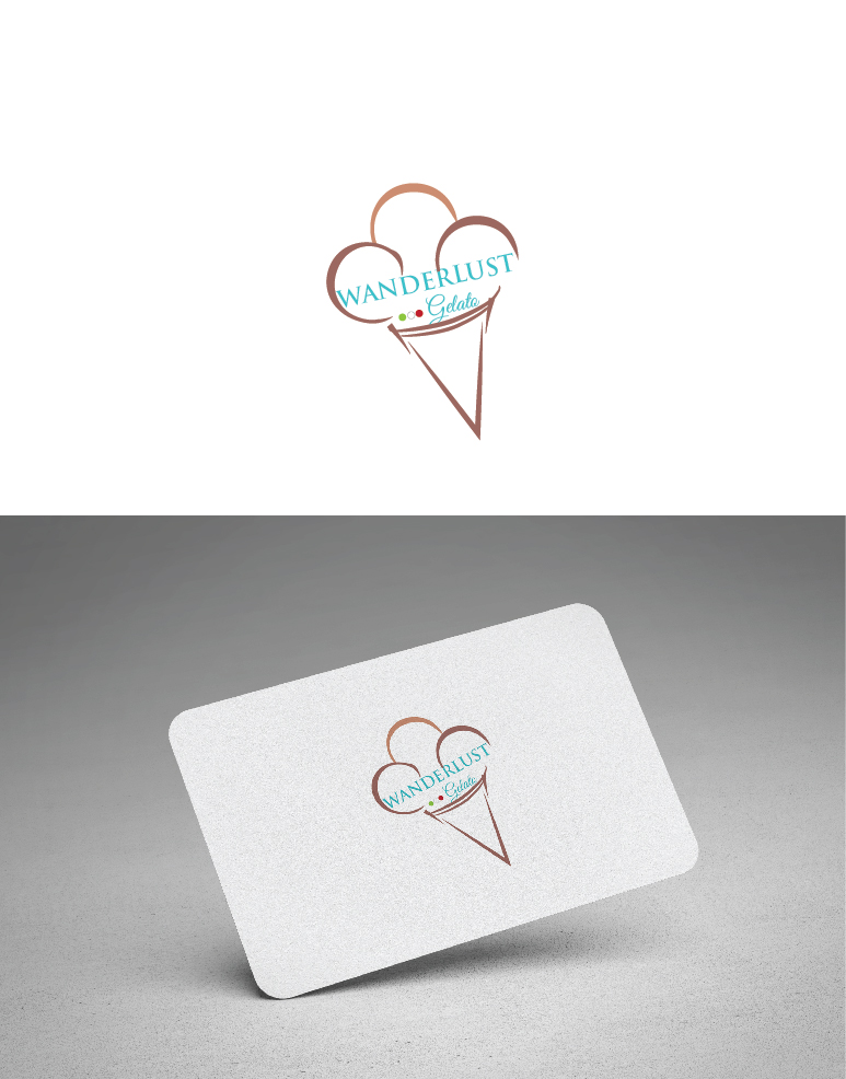 Diseño de Logo por sloggi para Wanderlust Gelato | Diseño #16075481
