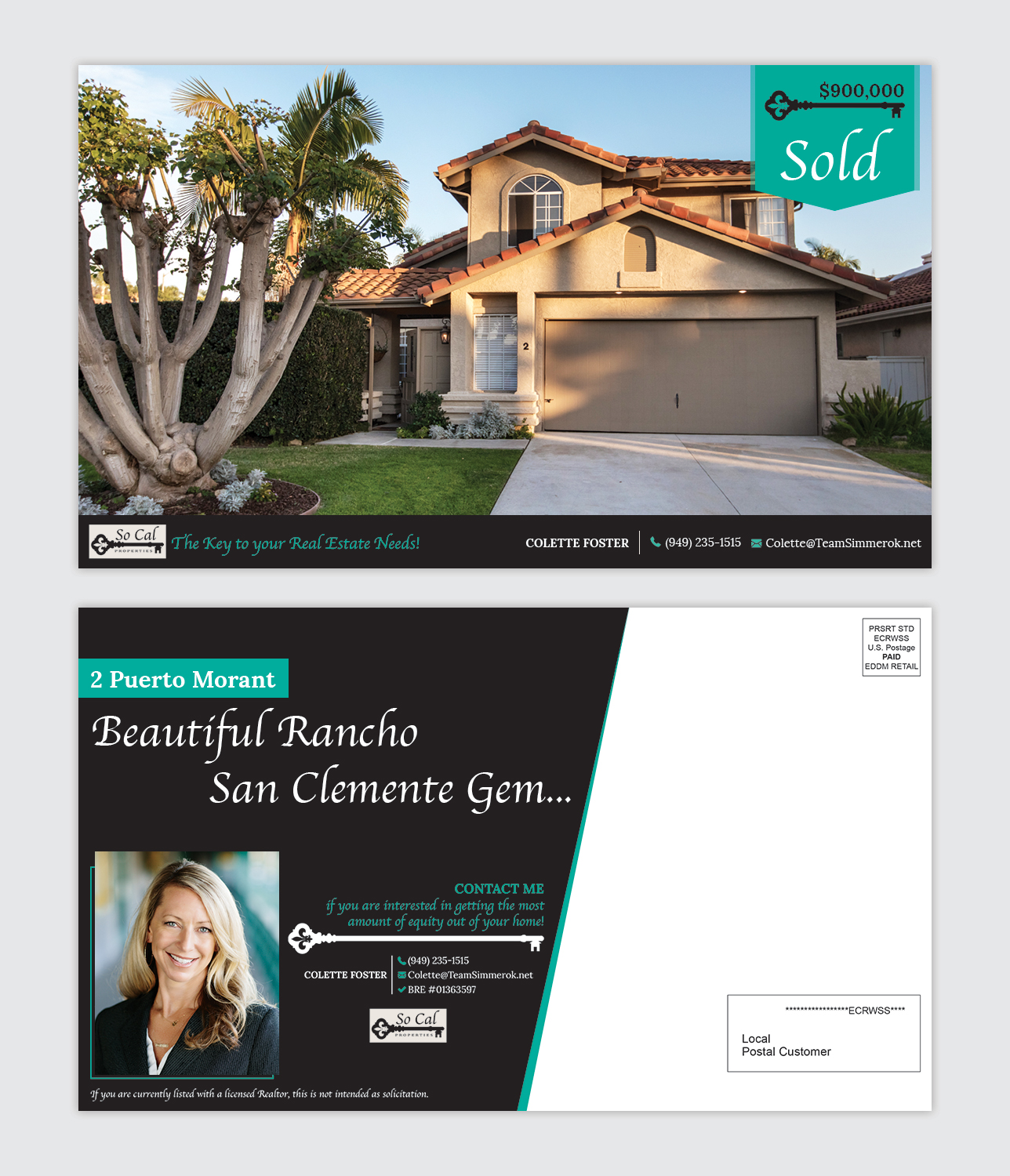 Postcard Design by MIND for this project | Design #18893612