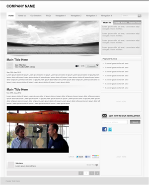 Wordpress Design by Best Design Hub for this project | Design: #603535