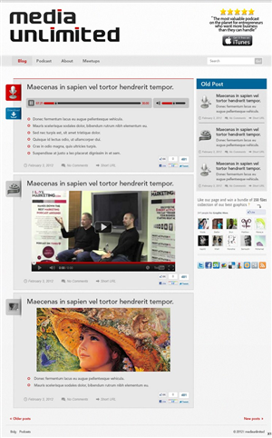 Wordpress Design by pb for this project | Design: #601064
