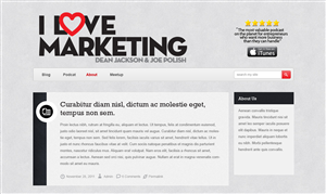 Wordpress Design by Jinson