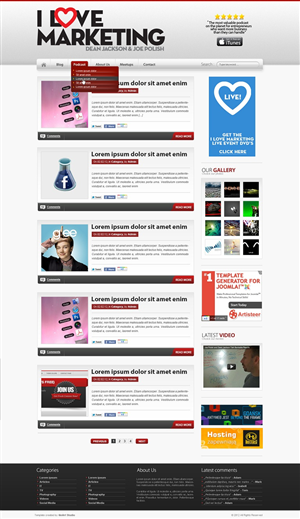 Wordpress Design by 4inArt Studio for this project | Design: #601716