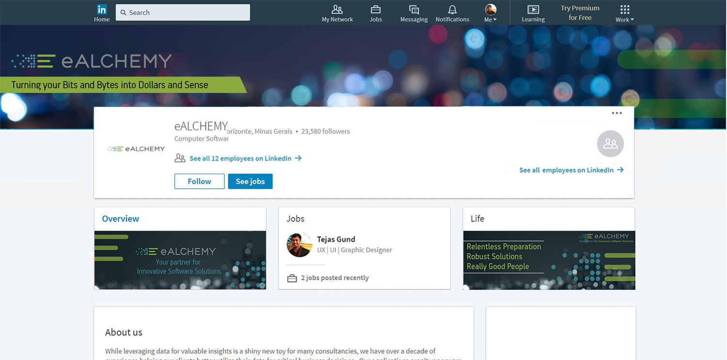 Graphic Design by Tejas_G for eAlchemy | Design #16098470