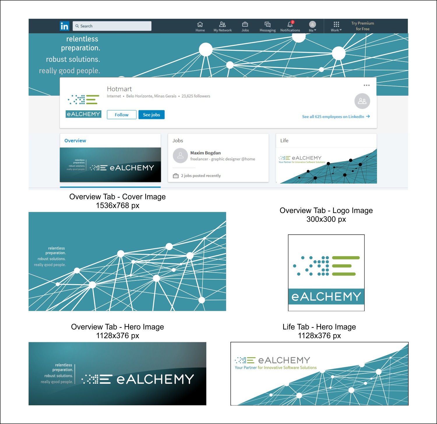 Graphic Design by Maxim Bogdan for eAlchemy | Design: #16121454