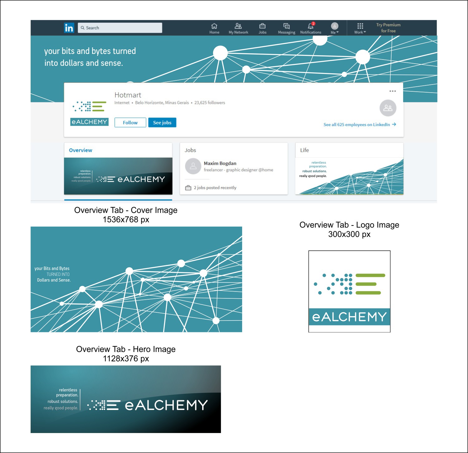 Graphic Design by Maxim Bogdan for eAlchemy | Design #16132944