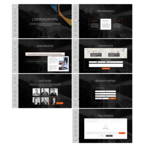 Web Design by Sketchweb for Halifax Tax Consultancy Inc. | Design #16158609