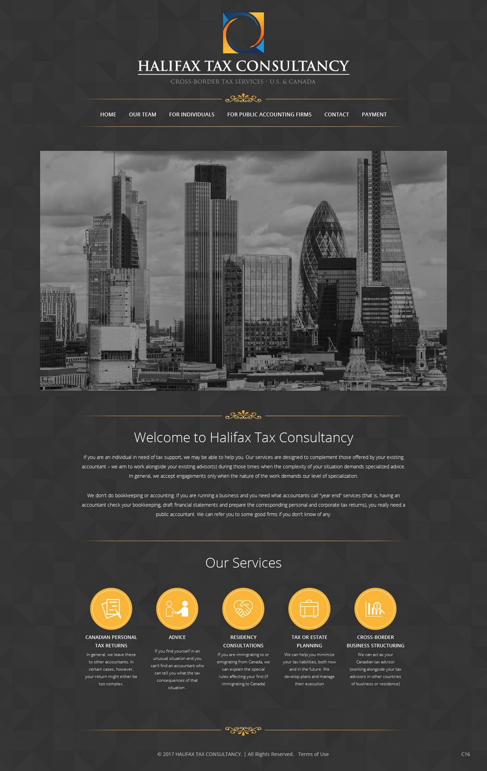 Web Design by pb for Halifax Tax Consultancy Inc. | Design #16077955