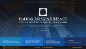 Web-Design von jeckx2 für Halifax Tax Consultancy Inc. | Design: #16127503