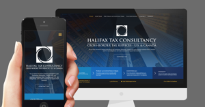 Web-Design von jeckx2 für Halifax Tax Consultancy Inc. | Design: #16130080