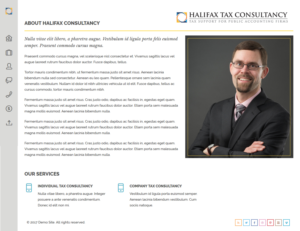 Web-Design von Ashoke Roy für Halifax Tax Consultancy Inc. | Design: #16147839