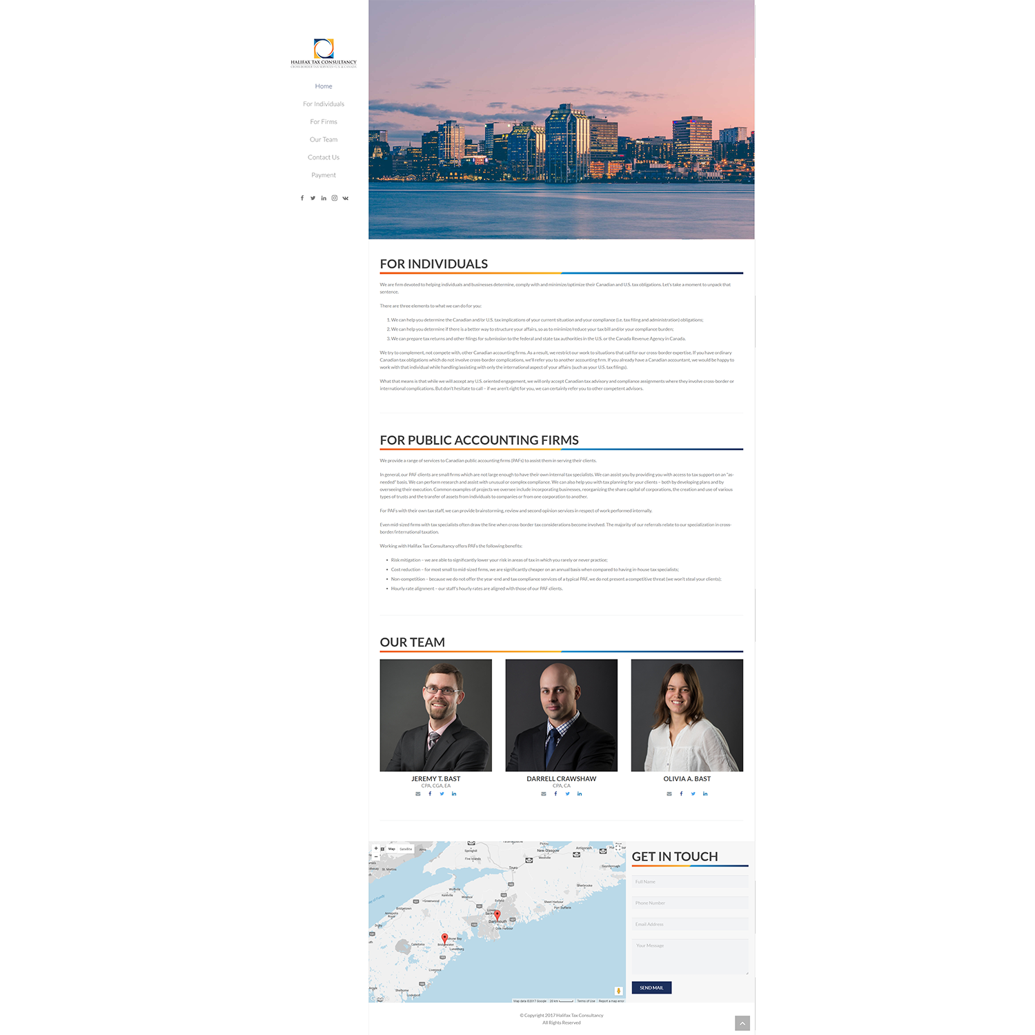 Diseño Web por adnanf2 para Halifax Tax Consultancy Inc. | Diseño #16098628