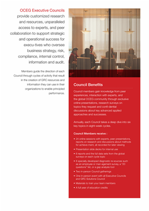 Brochure Design by C23design Company for OCEG | Design: #2633754