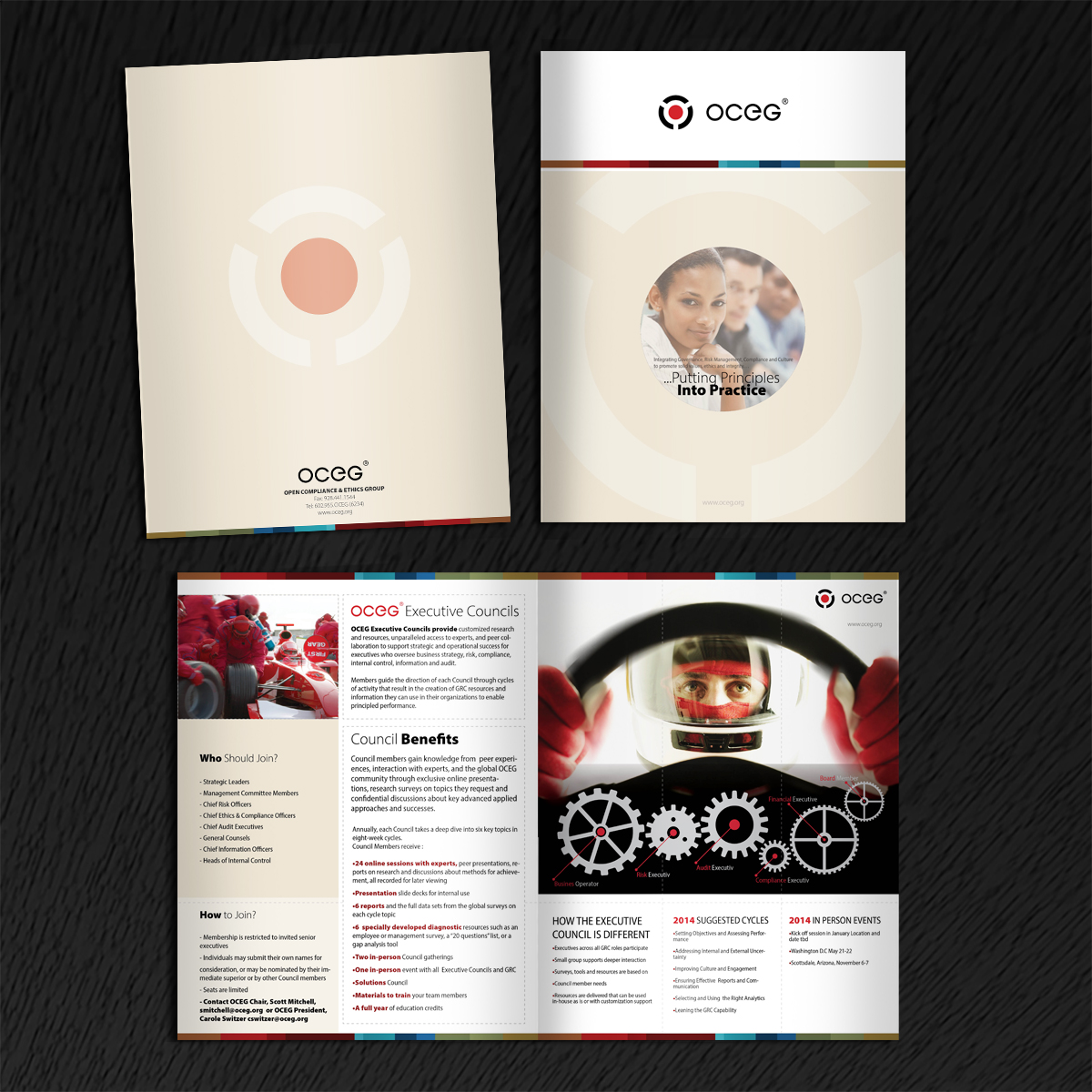 Brochure Design by Svetlin Angelov for OCEG | Design #2633743