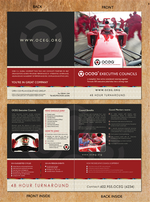 Brochure Design by meet007 for OCEG | Design: #2635953