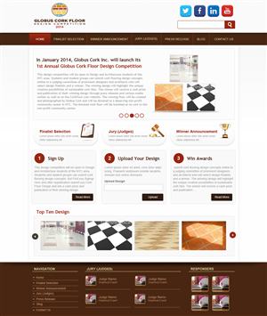 Web Design par yasir pour Globus Cork Inc. | Design #2647738