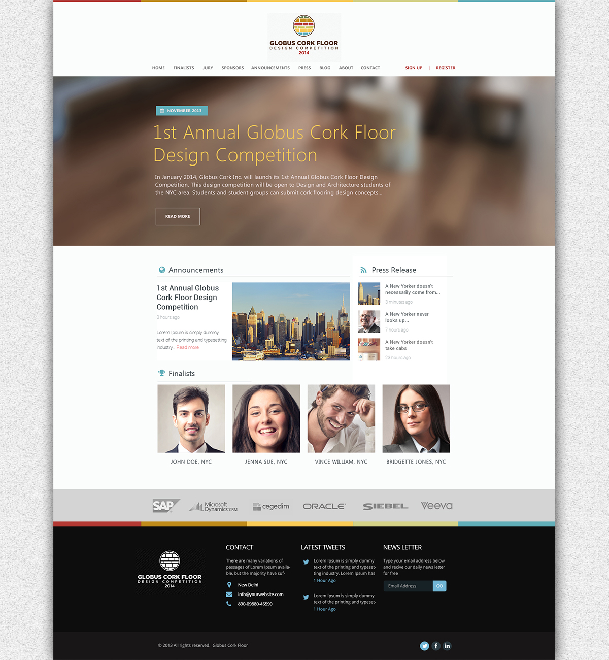 Web Design by Emmanuel for Globus Cork Inc. | Design #2648644