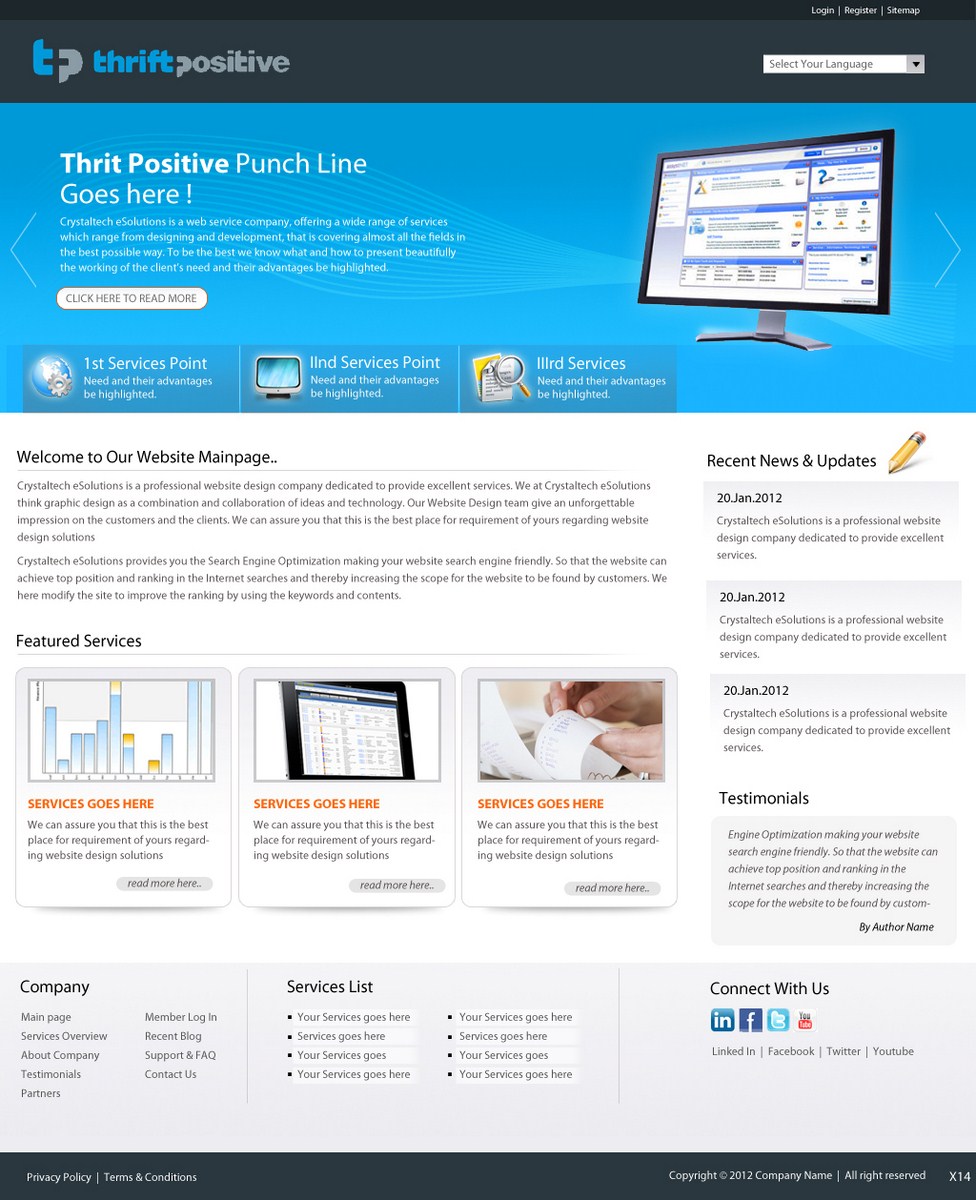 Web Design by pb for this project | Design #597112