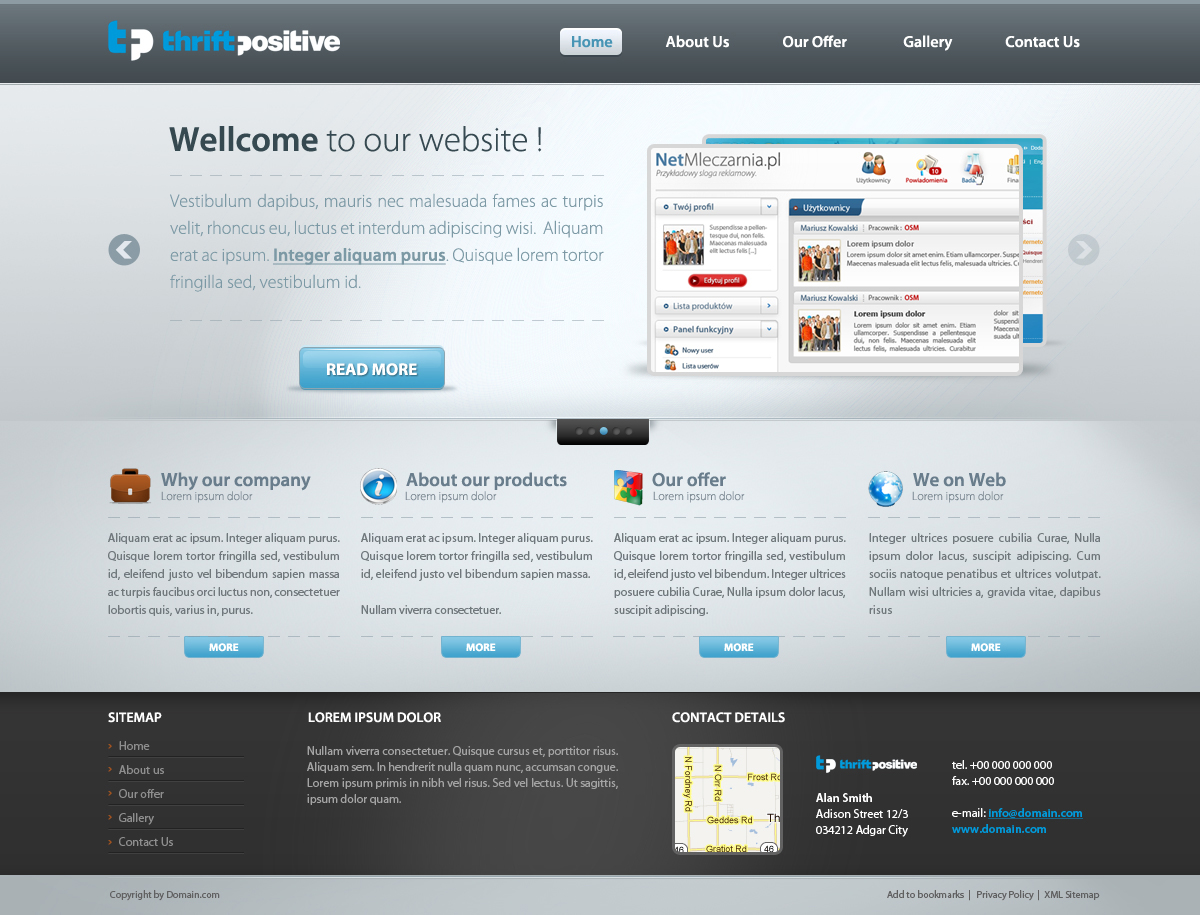 Web Design by 4inArt Studio for this project | Design #609635