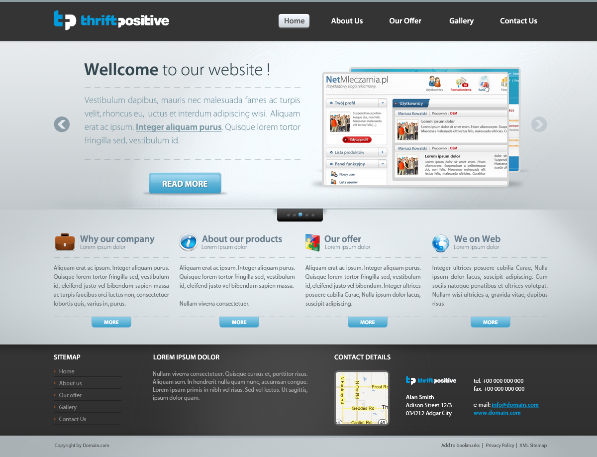 Web Design by 4inArt Studio for this project | Design #609639