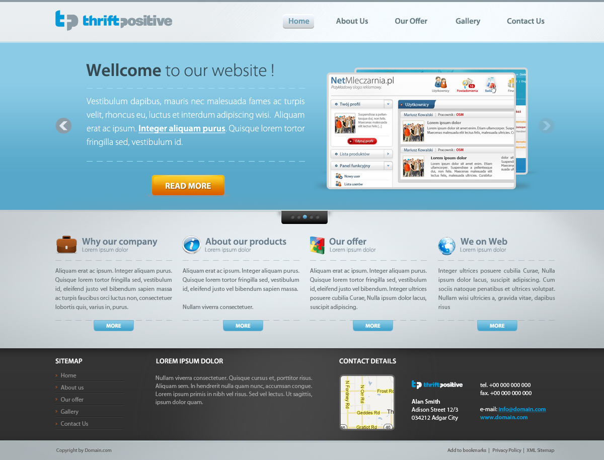 Web Design by 4inArt Studio for this project | Design #609640