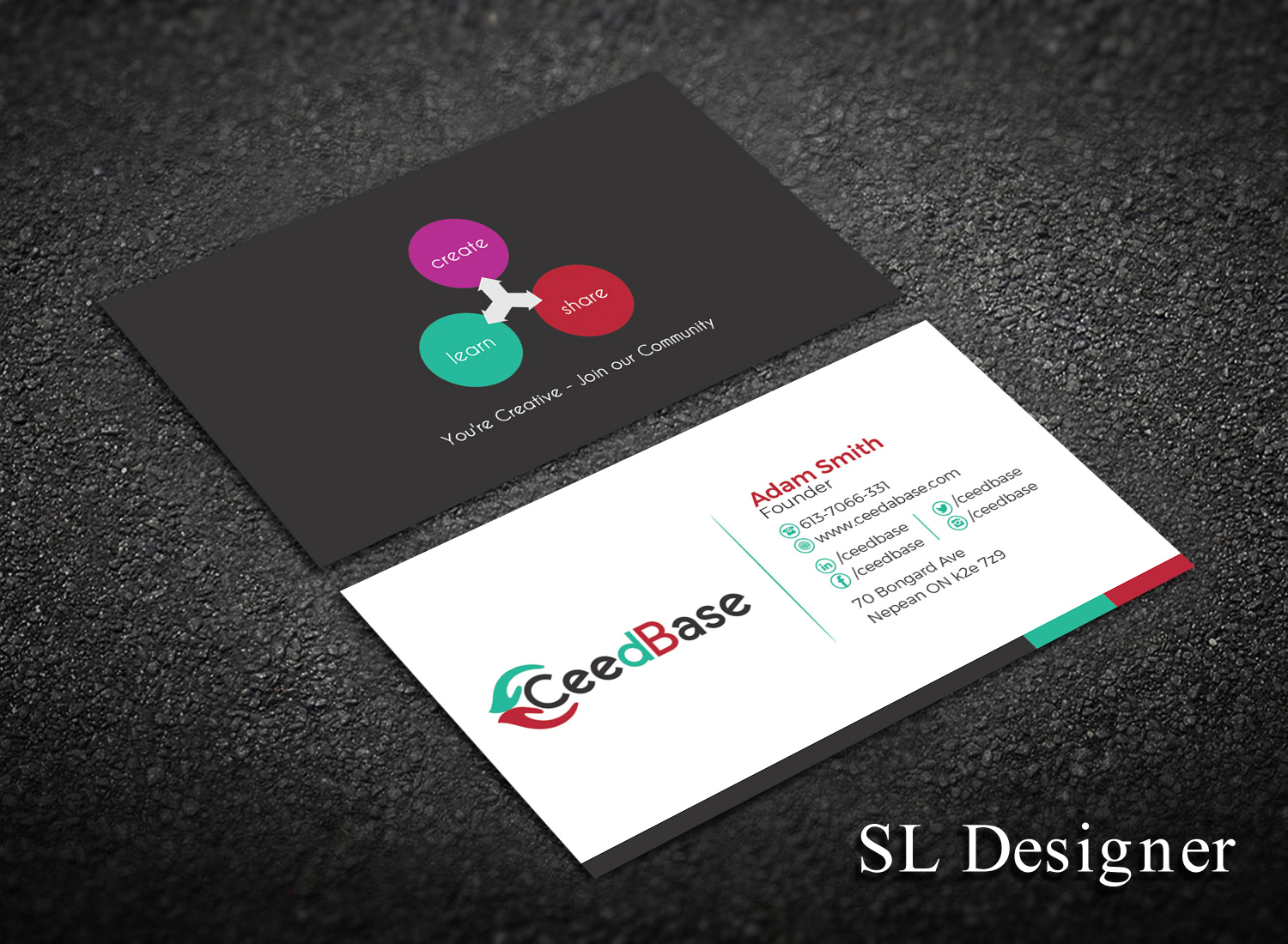 Business Card Design by SL Designer for this project | Design #16127734