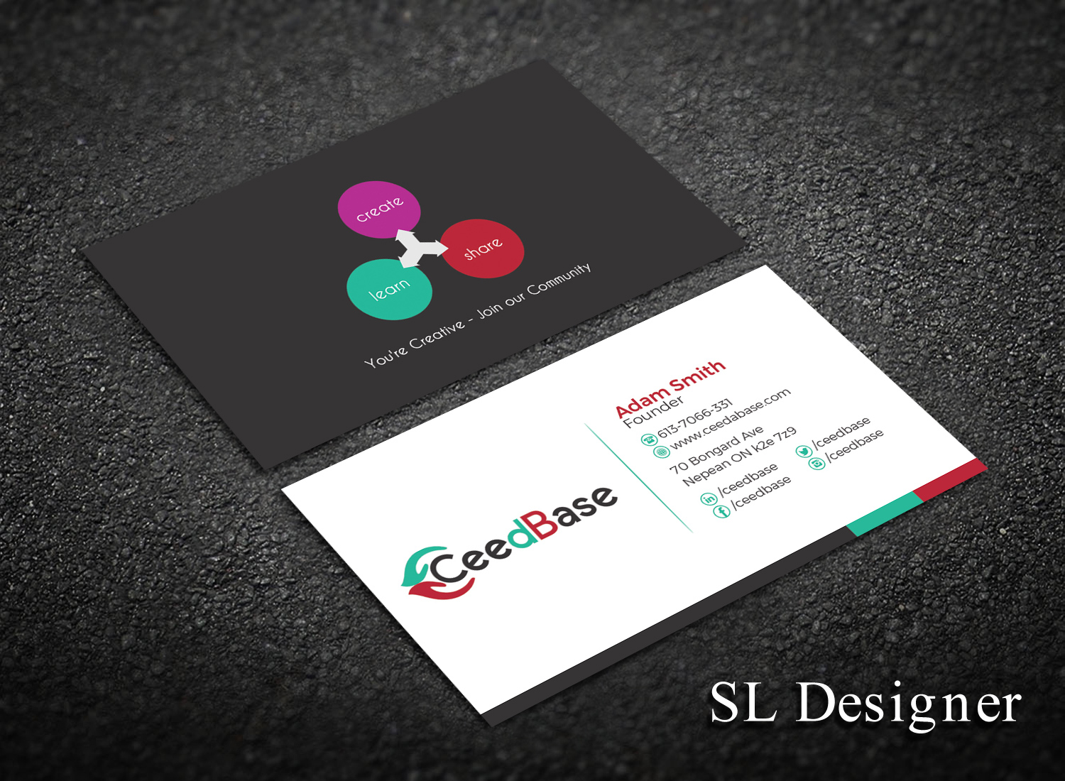 Business Card Design by SL Designer for this project | Design #16127735