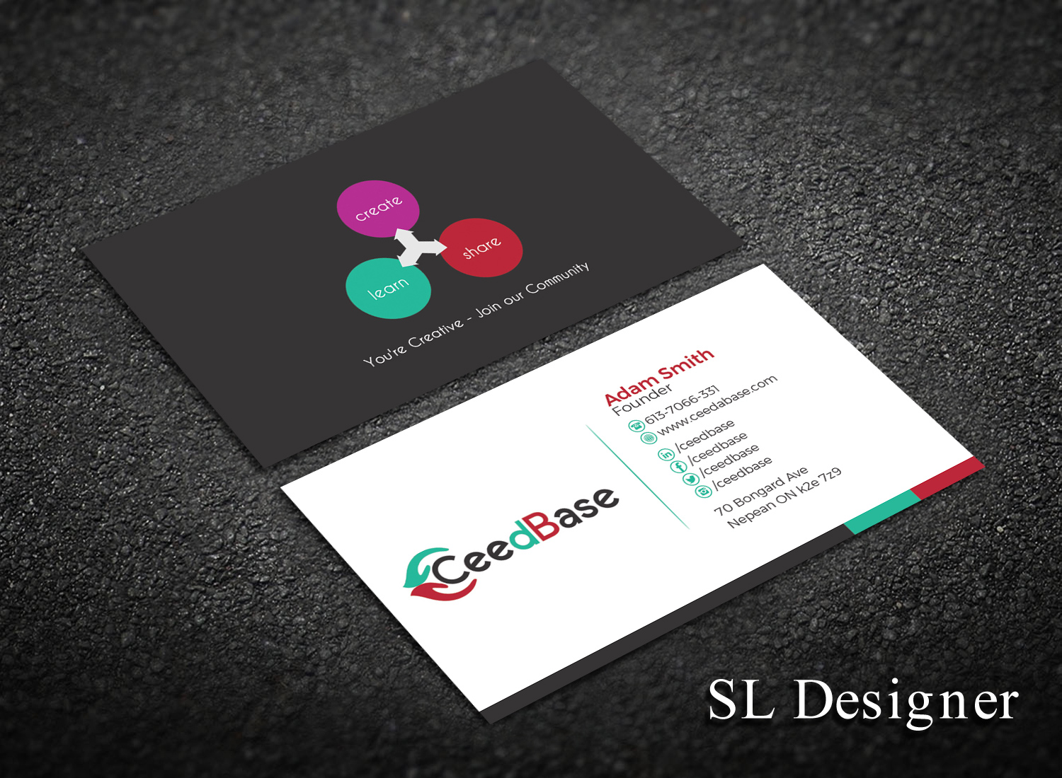 Business Card Design by SL Designer for this project | Design #16127736