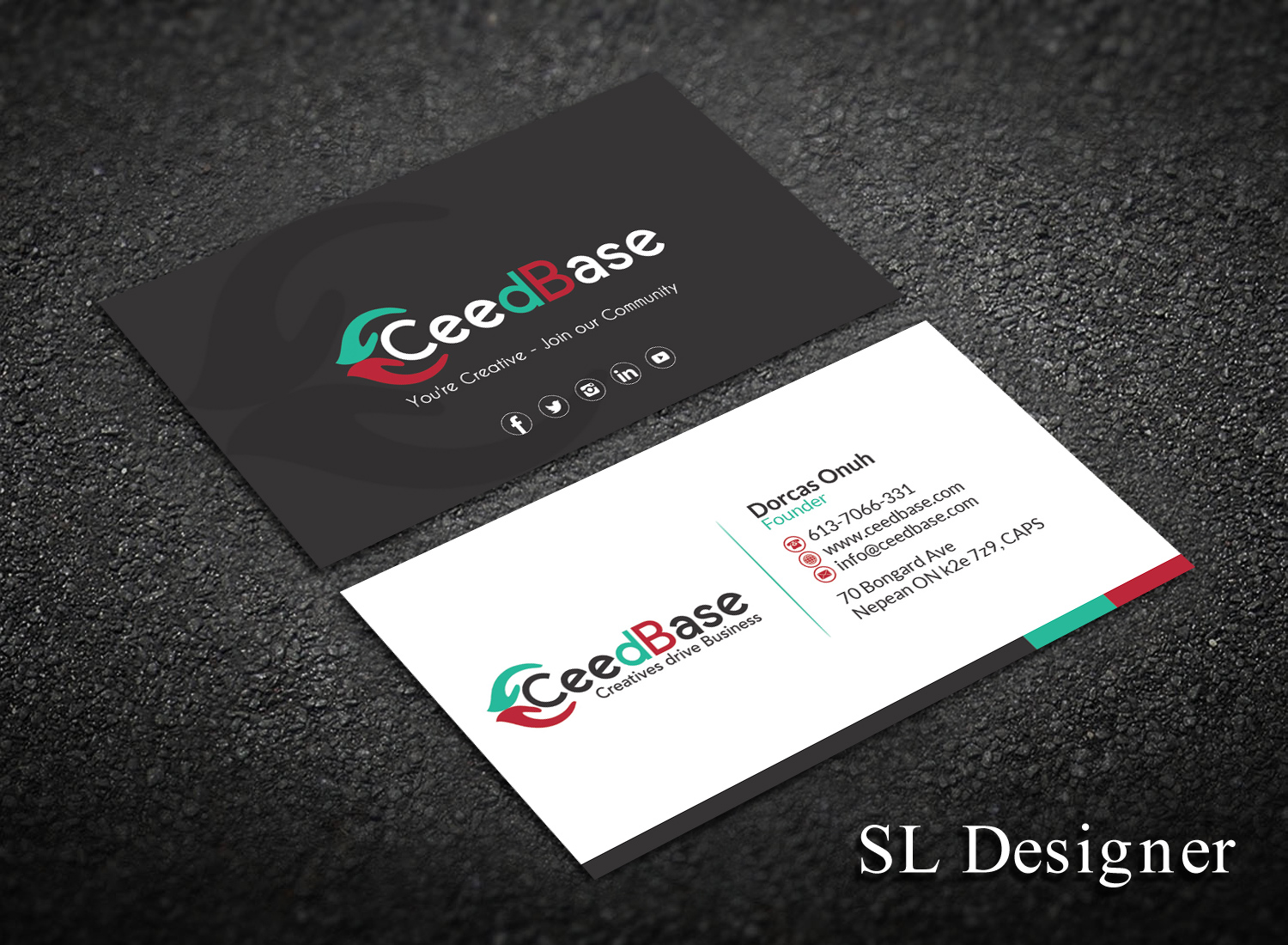 Business Card Design by SL Designer for this project | Design #16147418