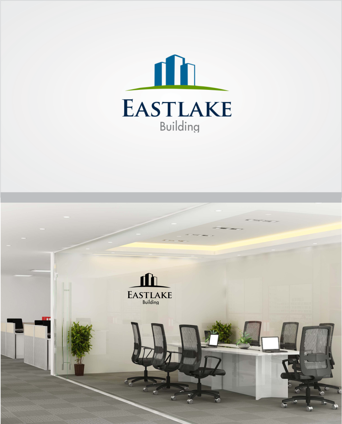 Logo Design by LikeaStone 2 for Eastlake Building | Design #16100873