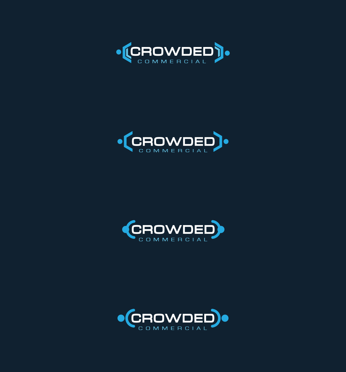 Logo Design by Felipe Moura for Crowded Commercial | Design: #16088317