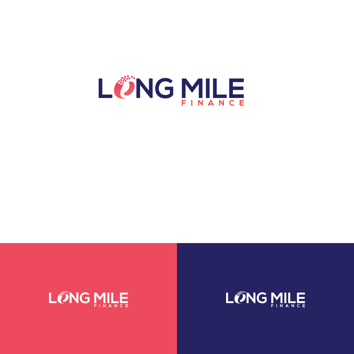 Logo Design by DesignDUO for Long Mile Finance | Design #16361035