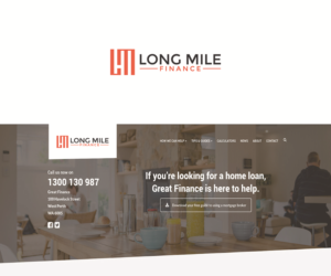 Logo Design by Logico Artlines for Long Mile Finance | Design: #16140640