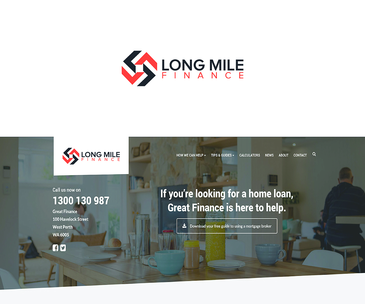 Logo Design by Logico Artlines for Long Mile Finance | Design #16140641