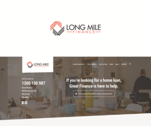 Logo Design by Logico Artlines for Long Mile Finance | Design: #16140642