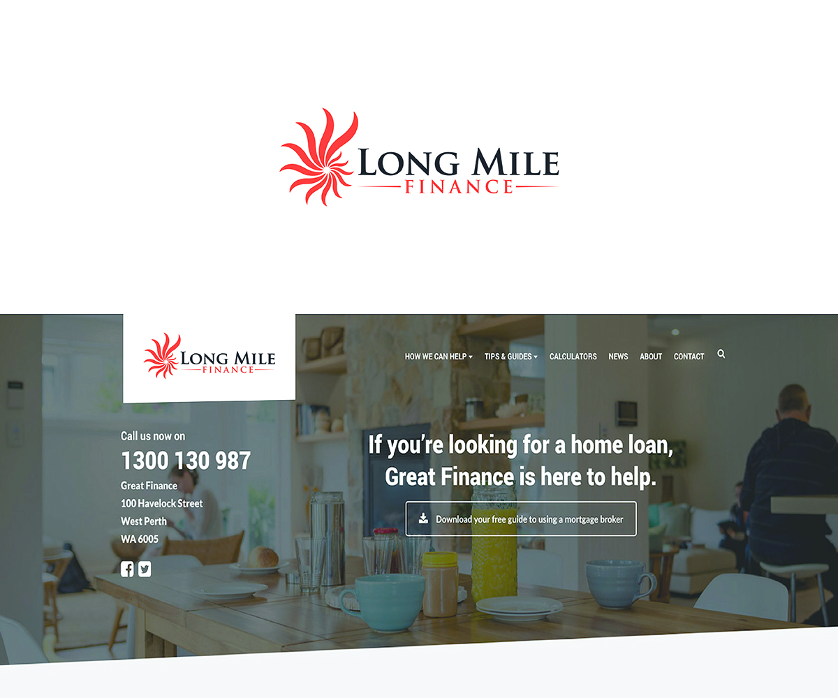 Logo Design by Logico Artlines for Long Mile Finance | Design #16140643