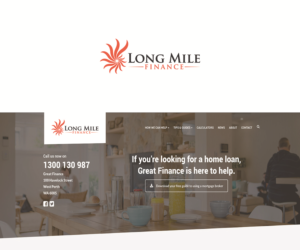 Logo Design by Logico Artlines for Long Mile Finance | Design: #16140643